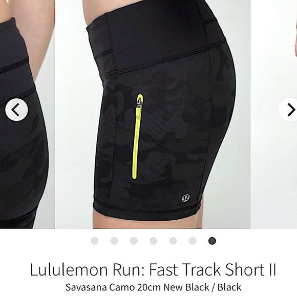 Lululemon Run Fast Track Shorts ll Biker Bike Shorts - Picture 14 of 15